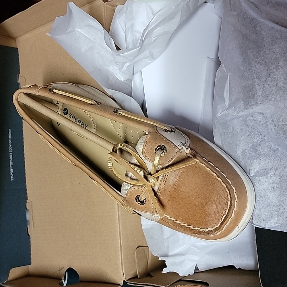 Sperry Angelfish Metallic Linen